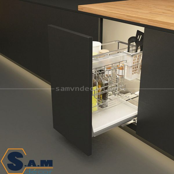 Rổ dao thớt, chai lọ đa năng Hafele Cucina 549.20.213 Rổ dao thớt, chai lọ đa năng Hafele Cucina 549.20.213