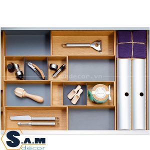 Bộ phụ kiện FineLine MosaiQ tủ 600mm Hafele 556.05.415