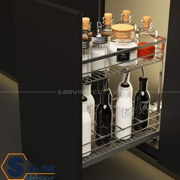 Rổ kéo đựng gia vị Hafele Cucina Sonata 549.20.035
