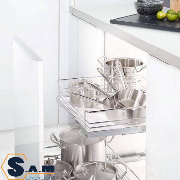 Rổ kéo lọt lòng Kessebohmer Hafele 540.26.654 cho tủ 450mm Rổ kéo lọt lòng Kessebohmer Hafele 540.26.654 cho tủ 450mm