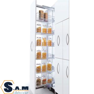 Tủ đồ khô cánh rút Eurogold EG90640S Inox mạ crom