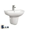 Chậu lavabo Hafele COMPACT 588.82.206 treo tường