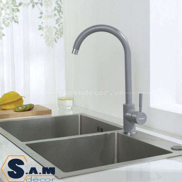 Vòi bếp Hafele HT19-GH1F270 màu xám 570.51.590