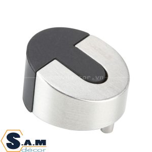 Chặn cửa gắn sàn Hafele 489.70.260 niken mờ