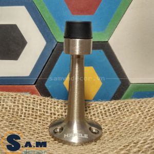 Chặn cửa gắn tường Hafele 489.70.204 màu Niken mờ