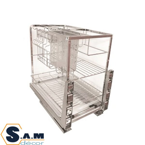 Khay đựng dao thớt, chai lọ đa năng Huge H-DT1340 Khay đựng dao thớt, chai lọ đa năng Huge H-DT1340
