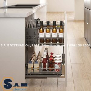 Rổ kéo dao thớt Hafele Kosmo Omero Multi 595.00.806